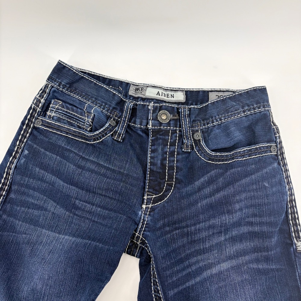 BKE Aiden Bootcut‎ Dark Wash Blue Denim Jeans 26S